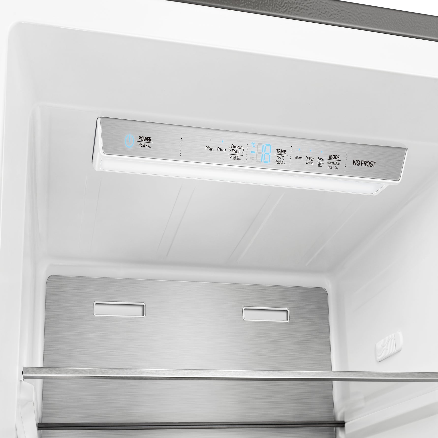 FORNO Maderno 28" Right Swing Convertible Freestanding Refrigerator/Freezer in Stainless Steel 13.6 cu.ft. - BonPrix Électroménagers