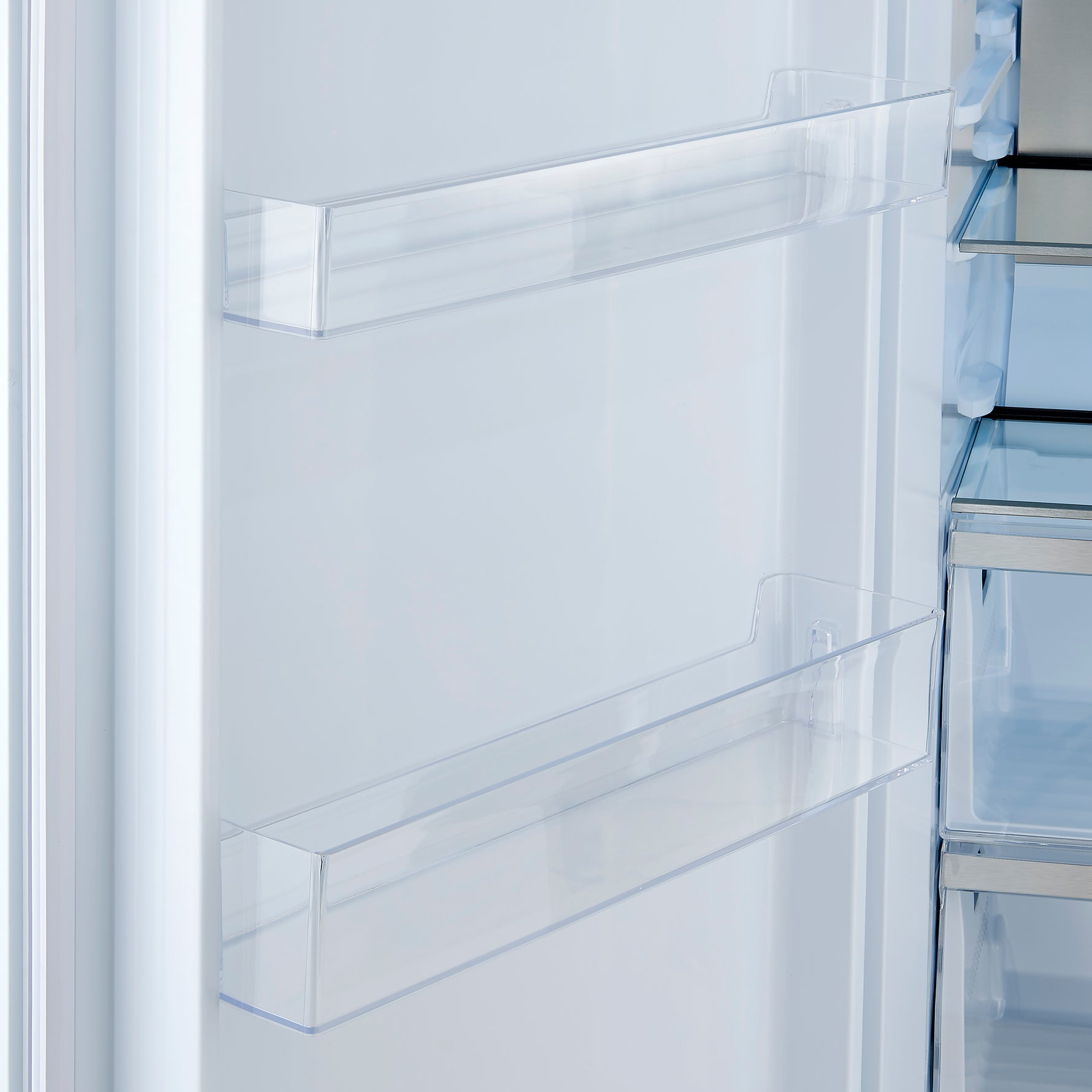 Forno Maderno 2-28-Inch Wide Convertible Refrigerator/Freezer in White, Decorative Trim, 27.2 cu.ft, 84-Inch High, ENERGY STAR Certified - BonPrix Électroménagers