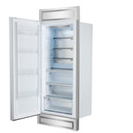 Forno Maderno 28-Inch Built-In Convertible Refrigerator, 13.6 cu.ft, Left Swing, Decorative Grill, ENERGY STAR Certified - BonPrix Électroménagers