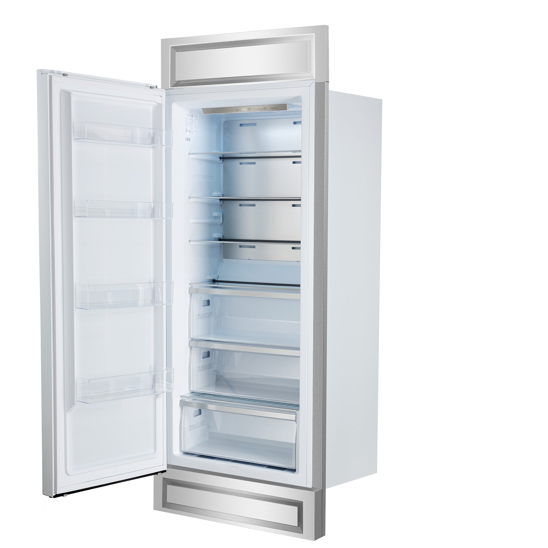Forno Maderno 28-Inch Built-In Convertible Refrigerator, 13.6 cu.ft, Left Swing, Decorative Grill, ENERGY STAR Certified - BonPrix Électroménagers