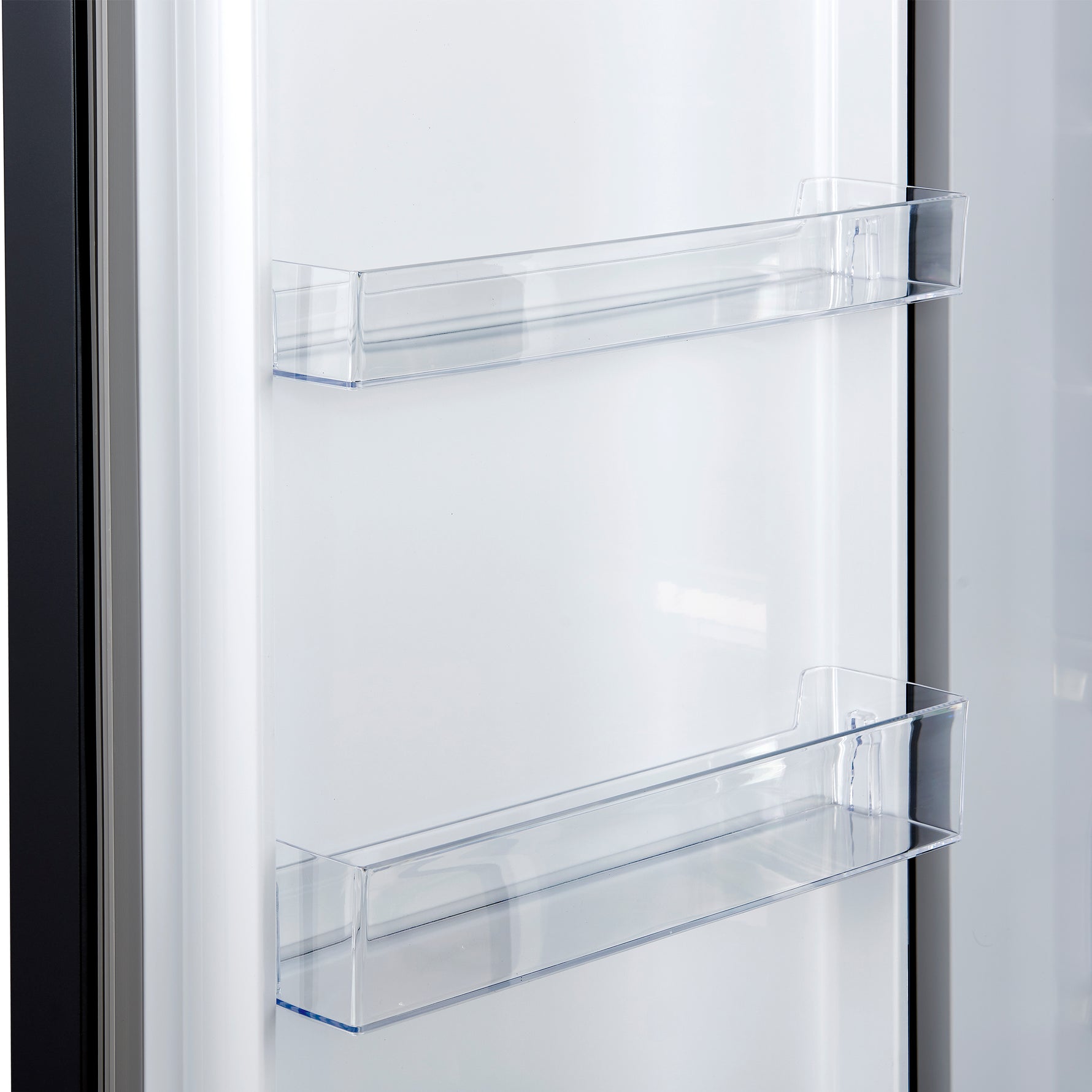 Forno Maderno 28" Built-In Convertible Refrigerator in Black, 13.6 cu.ft. Left Swing with Decorative Grill - 32" Wide - BonPrix Électroménagers