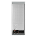 Forno Maderno 28-Inch Built-In Convertible Refrigerator in Black with Antique Brass Handle, 13.6 cu.ft. Right Swing with Decorative Trim - 32-Inch Wide - BonPrix Électroménagers