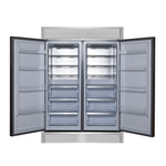 Forno Maderno 2-28-Inch Wide Convertible Refrigerator/Freezer, Decorative Trim, 27.2 cu.ft, 84-Inch High, ENERGY STAR Certified - BonPrix Électroménagers