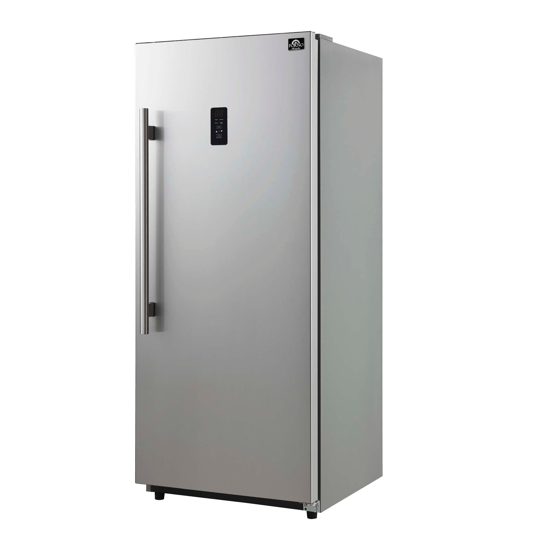Forno Fortezza 28 Inch Right-Swing Convertible Refrigerator/Freezer, Stainless Steel, Total No Frost - BonPrix Électroménagers