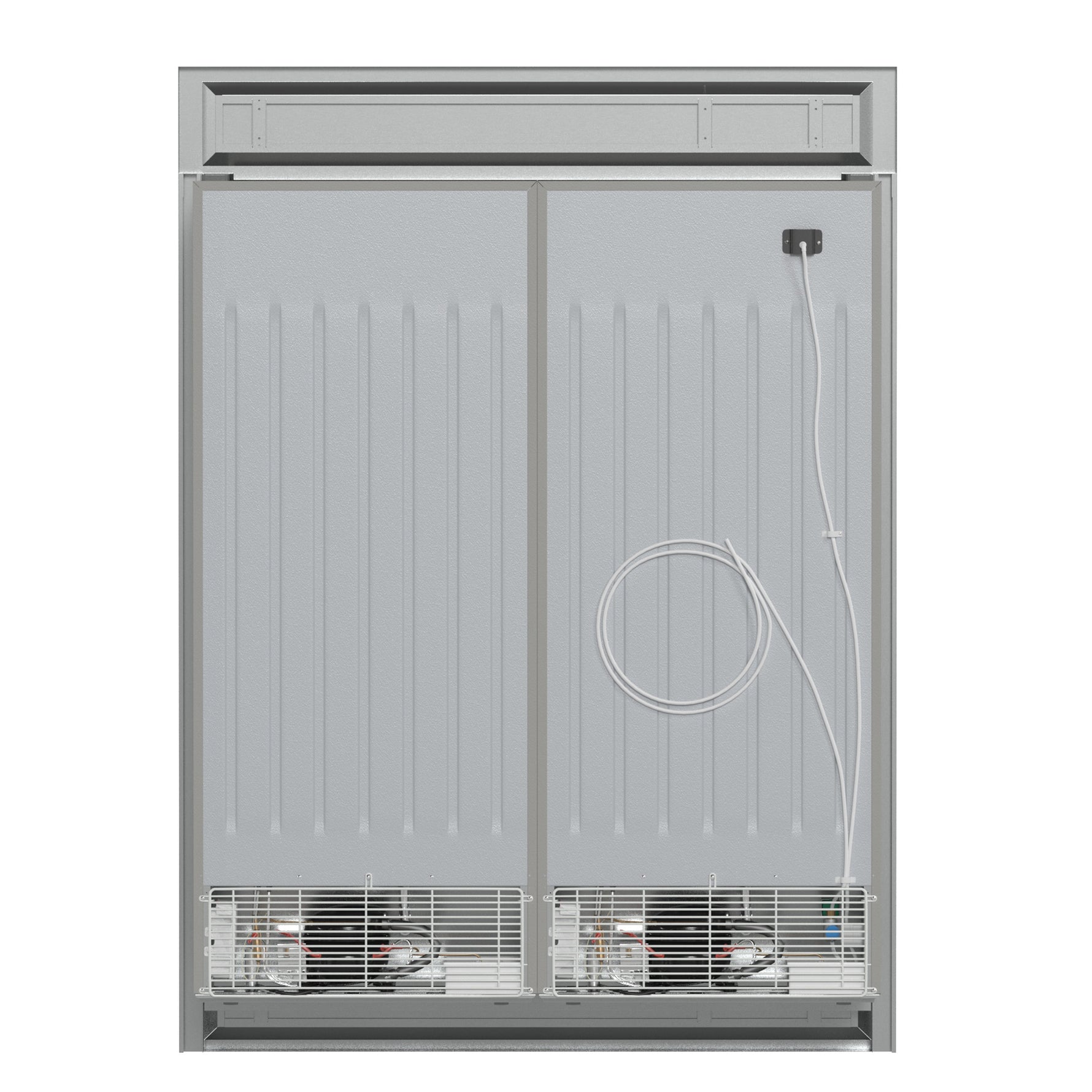 Forno Fortezza 60 Inch Convertible Refrigerator/Freezer with Modern Trim Kit, Stainless Steel, Total No Frost, with Automatic Ice Maker - BonPrix Électroménagers