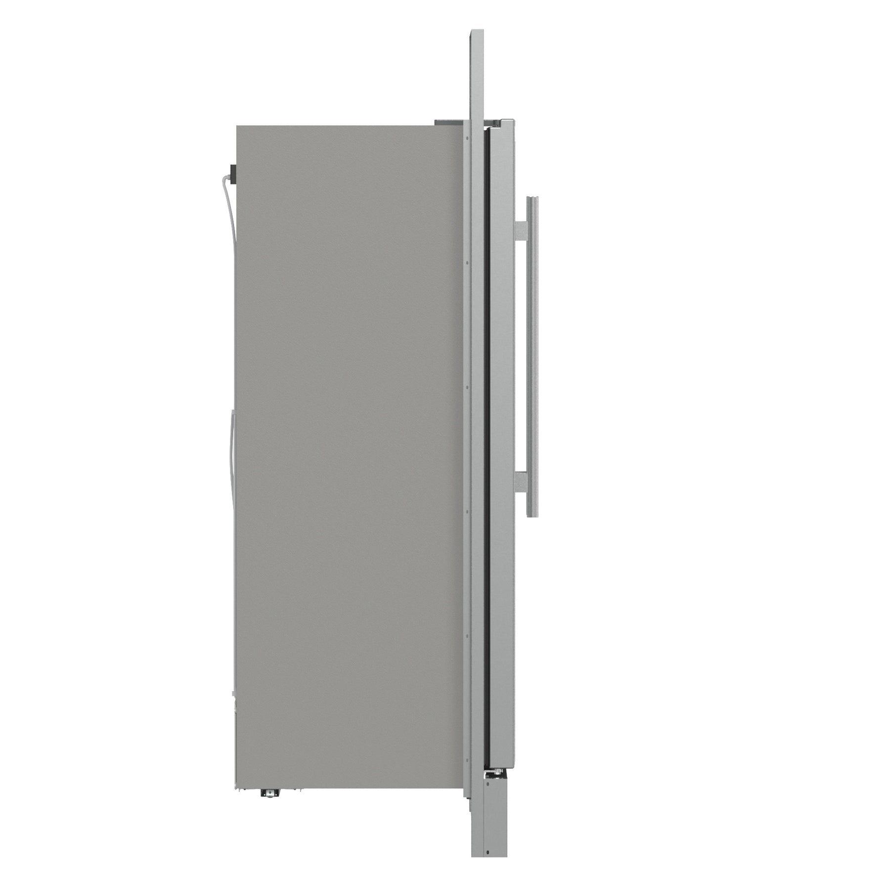 Forno Fortezza 60 Inch Convertible Refrigerator/Freezer with Modern Trim Kit, Stainless Steel, Total No Frost, with Automatic Ice Maker - BonPrix Électroménagers