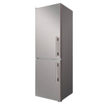 Custodia 24" Bottom Freezer, 10.3 cf., Left Swing, Ice Maker, Total No frost, Stainless Steel handles