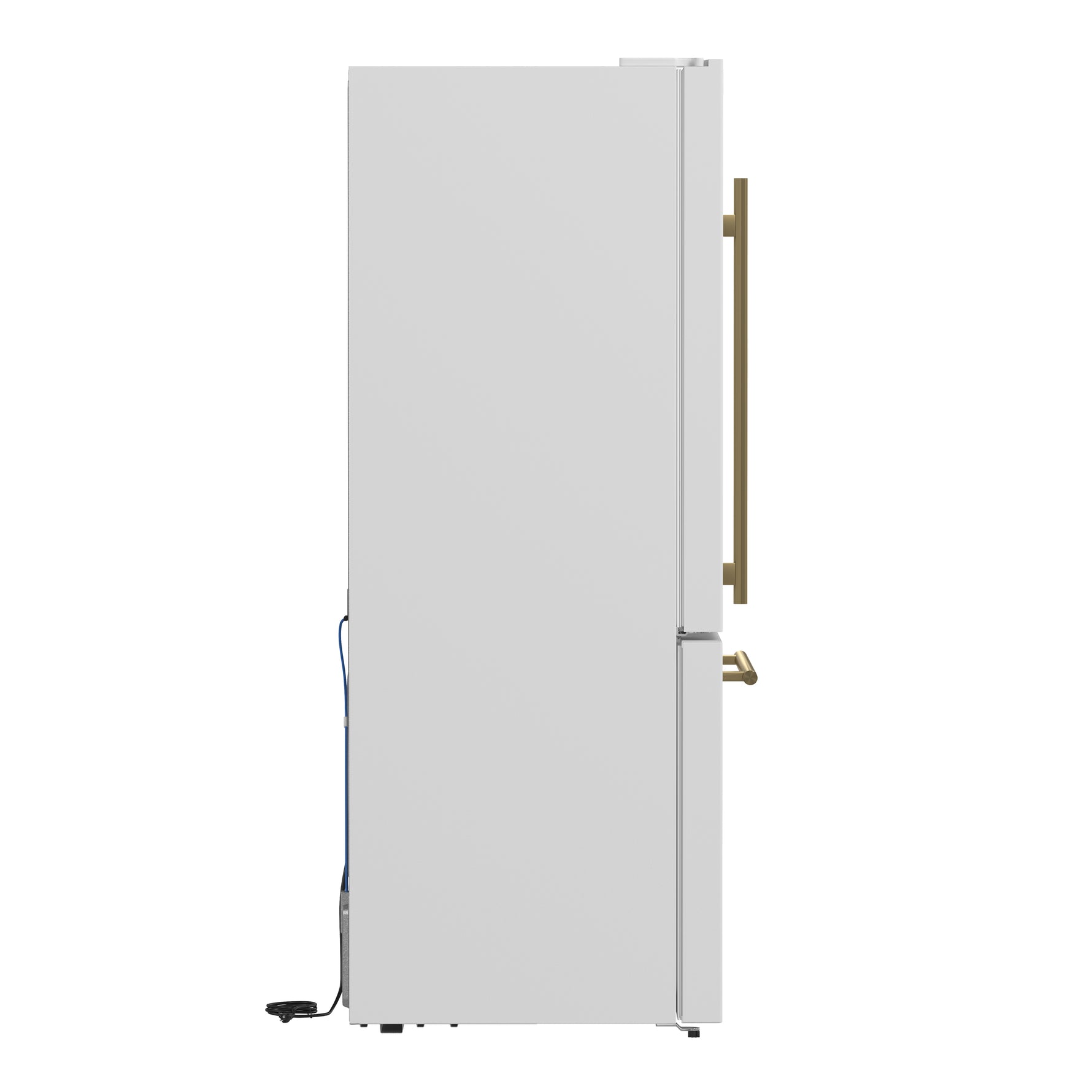 Forno Milano 2-Piece 62-Inch Freestanding Dual Bottom Freezer Refrigerator, White – 34.4 cu.ft, Touch Control, Ice Maker - BonPrix Électroménagers