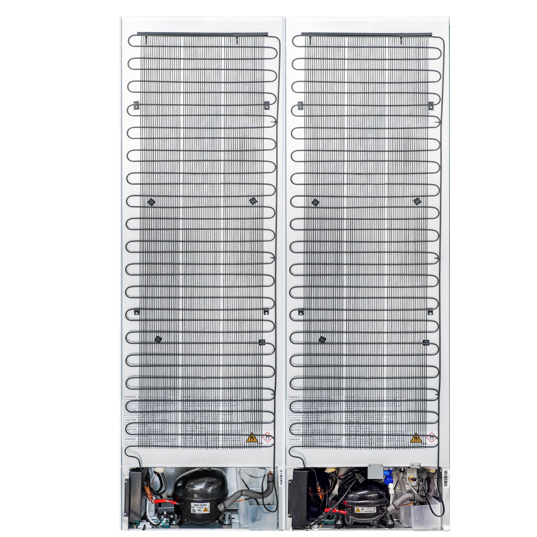 Rivestito 42 Inch Panel Ready Double Bottom Freezer, 16.9 cu. ft., Ice Maker, Total No Frost, Fast Cool & Fast Freeze - BonPrix Électroménagers