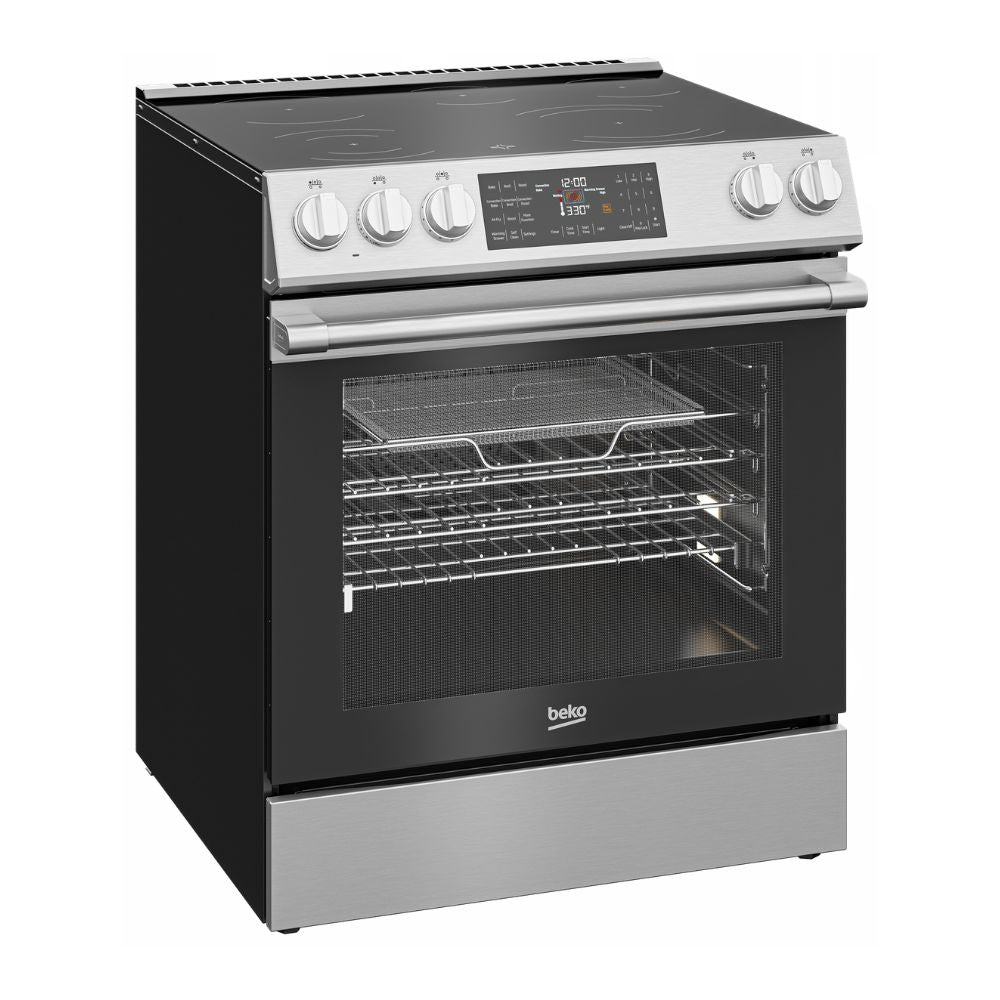 SLER30524CSS - RANGES - Beko - Electric - Stainless Steel - New - BonPrix Électroménagers