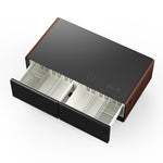 Forno Evoluto Tavolo 51-Inch Smart Coffee Table with Wood-Accent Sides – Dual Cooling Zones, Wireless Charging Pad & Built-In Bluetooth Speakers - BonPrix Électroménagers
