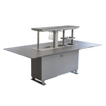 Cinetico Smart Dining Table, Sandstone Black, 5.3 cu.ft fridge and freezer with Bluetooth control - BonPrix Électroménagers