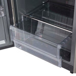 Forno Fortezza 60 Inch Convertible Refrigerator/Freezer with Trim Grill, Stainless Steel, Total No Frost, with Automatic Ice Maker - BonPrix Électroménagers
