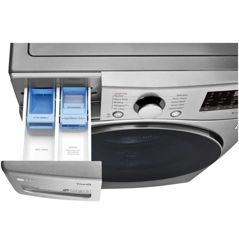 WM3600HVA - LAVEUSES - LG - Chargement frontal - Acier graphite - Boîte Ouverte