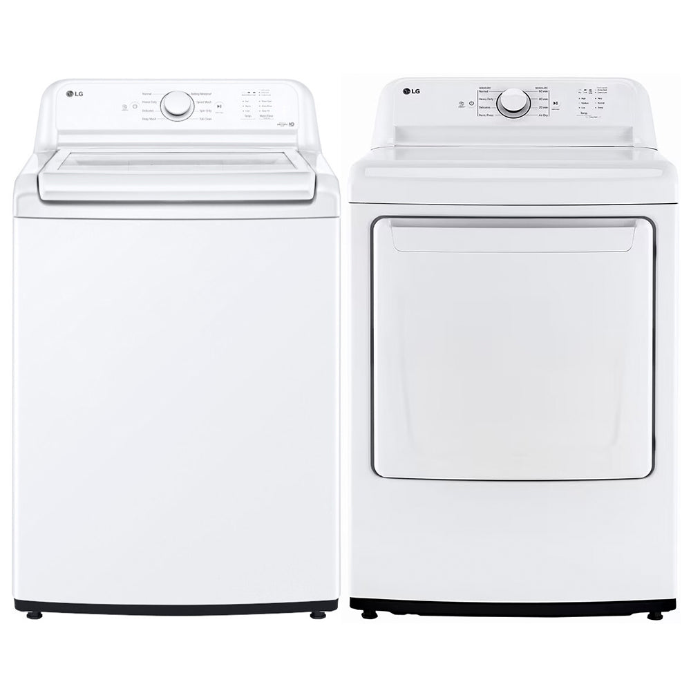 WT6105CW, DLE6100W - LG - Laundry Pairs - Open Box