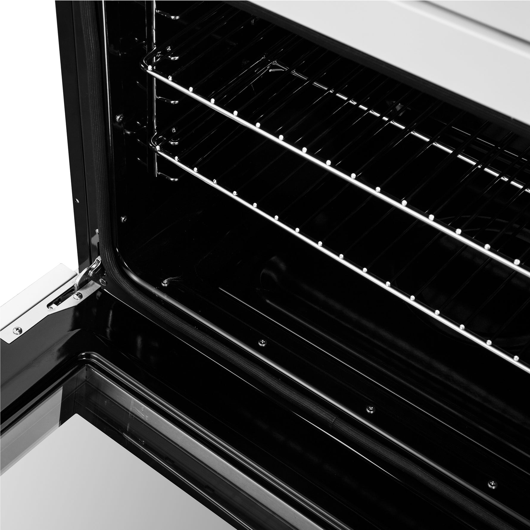 Forno Asti 30-Inch Double Electric Wall Oven with Upper French Doors in White & Antique Brass, 7.36 cu. ft. Dual True Convection, 7,200W, Air Fry, Sous Vide, Self-Clean - BonPrix Électroménagers
