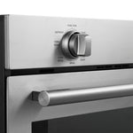 Forno Vomero 30-Inch Wall Oven, Stainless Steel, 5 cu.ft Capacity, 3550 Watts Convection, Mechanical Controls, Self-Cleaning Function - BonPrix Électroménagers
