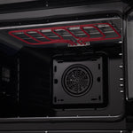 FORNO 2-Piece Kitchen Bundle - 30" Black Single Wall Oven (1333-30), 30" Black Microwave (3093-30) - BonPrix Électroménagers