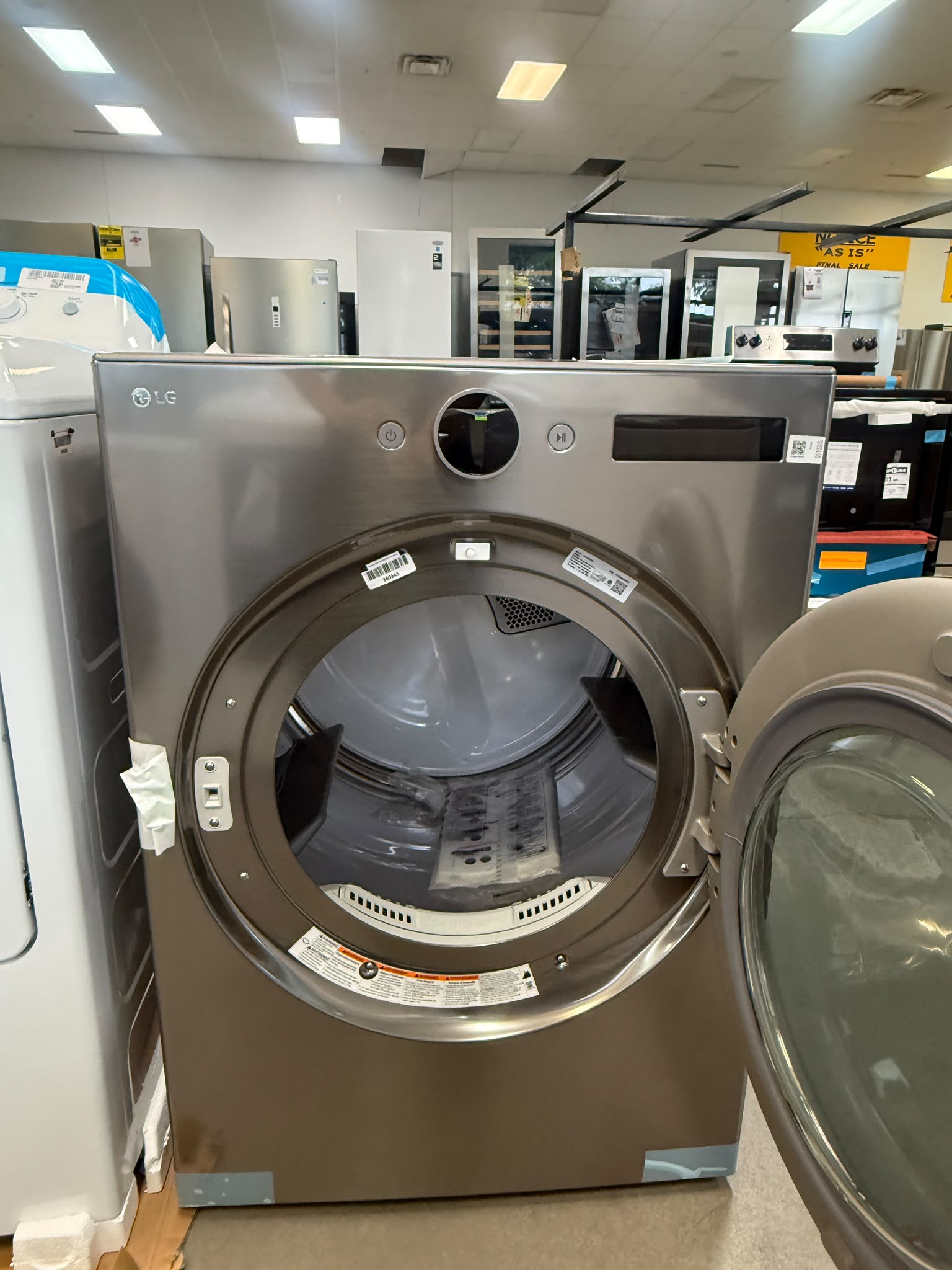 DLEX5500V - DRYERS - LG - Electric - Graphite Steel - Open Box