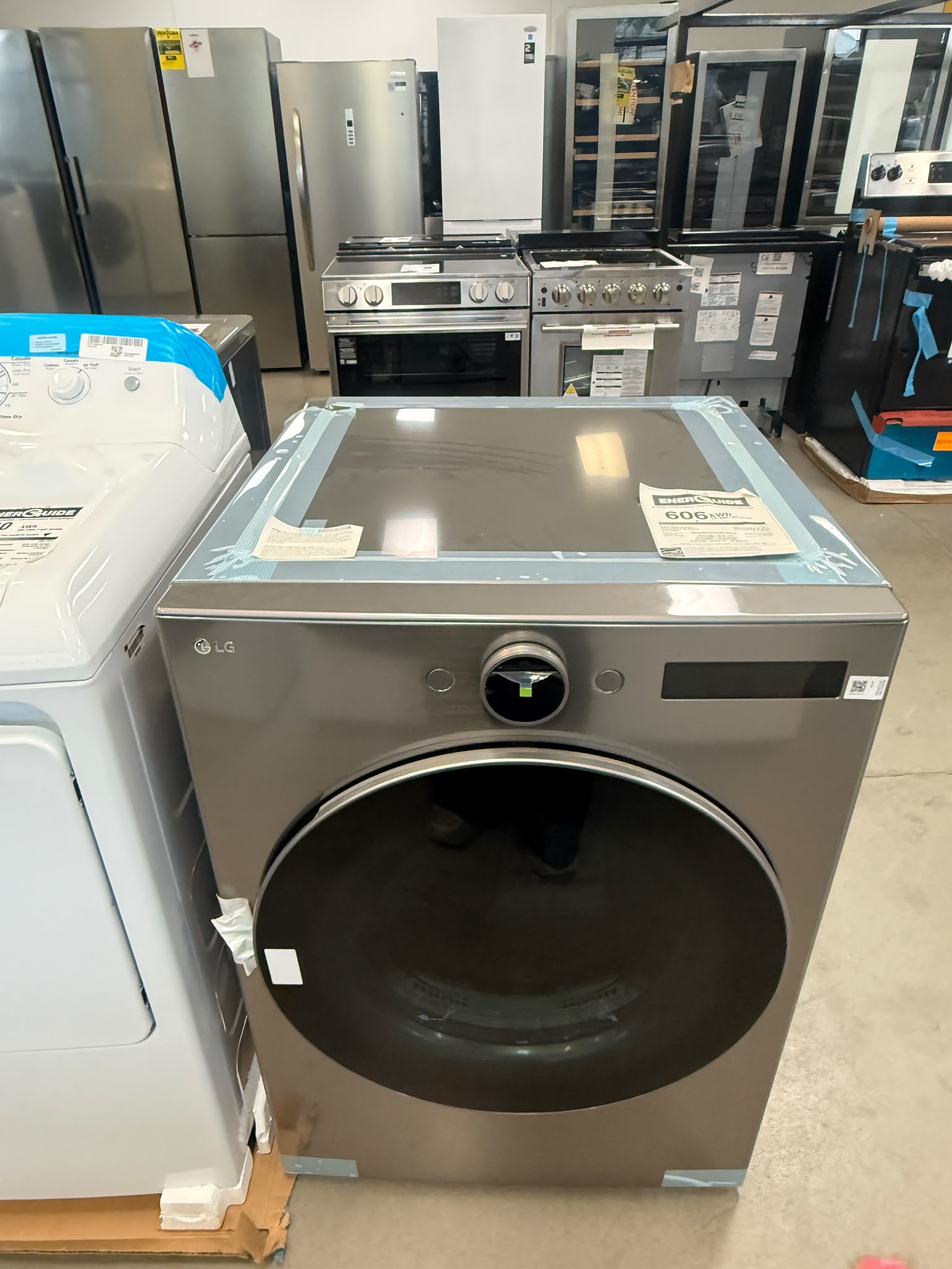 DLEX5500V - DRYERS - LG - Electric - Graphite Steel - Open Box