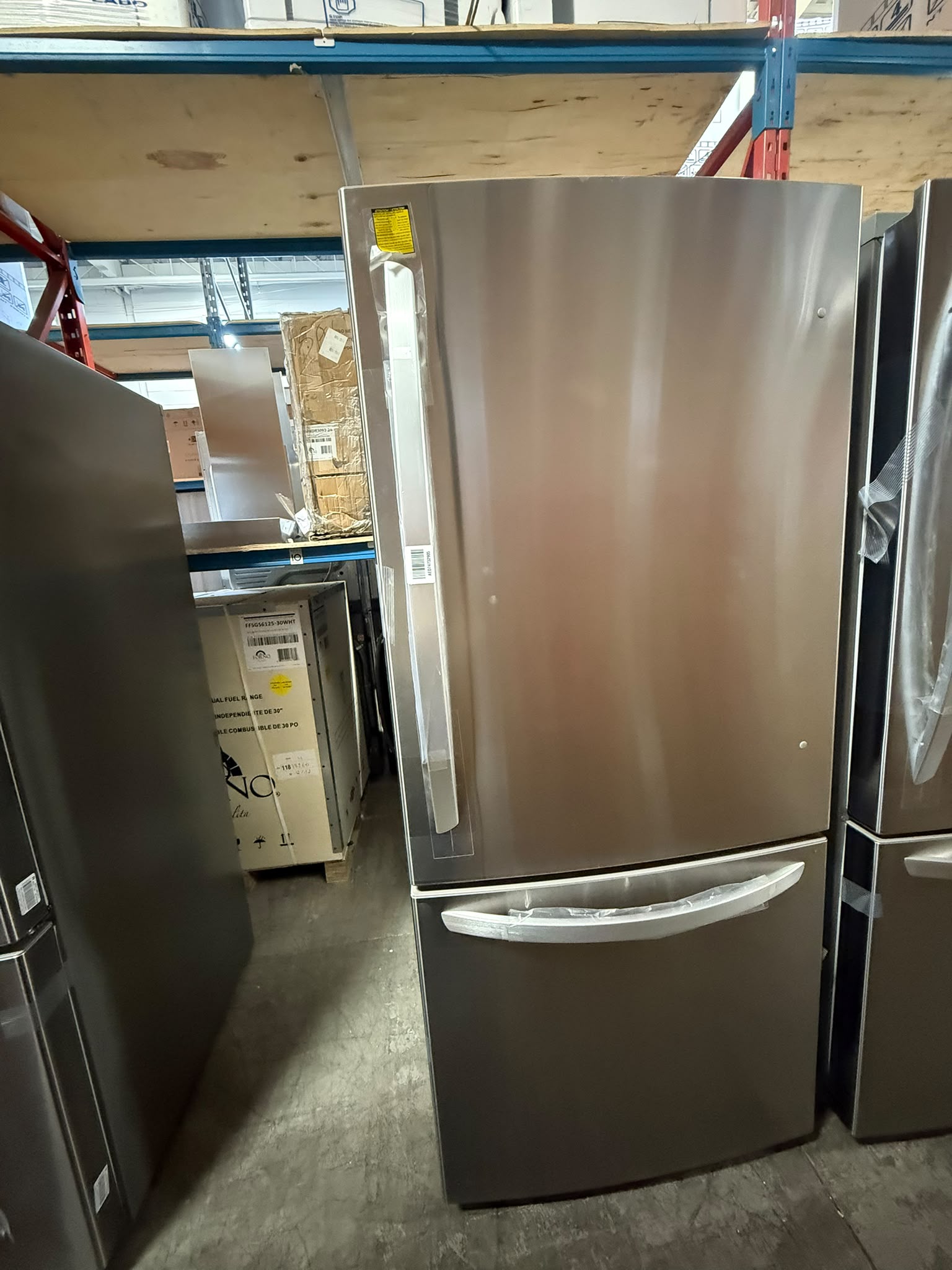 LRDNS2200S - RÉFRIGÉRATEURS - LG - Congélateur inférieur - Acier inoxydable - Boîte Ouverte