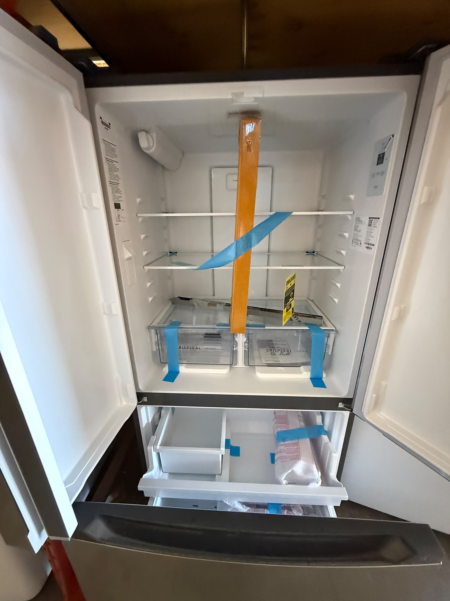 FRFG2011AV - REFRIGERATORS - Frigidaire - French 3-Door - Stainless Steel - Open Box