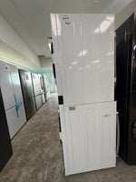 WKEX200HWA - LAUNDRY CENTERS - LG - Stacked Washer/Dryer - Electric - White - Open Box