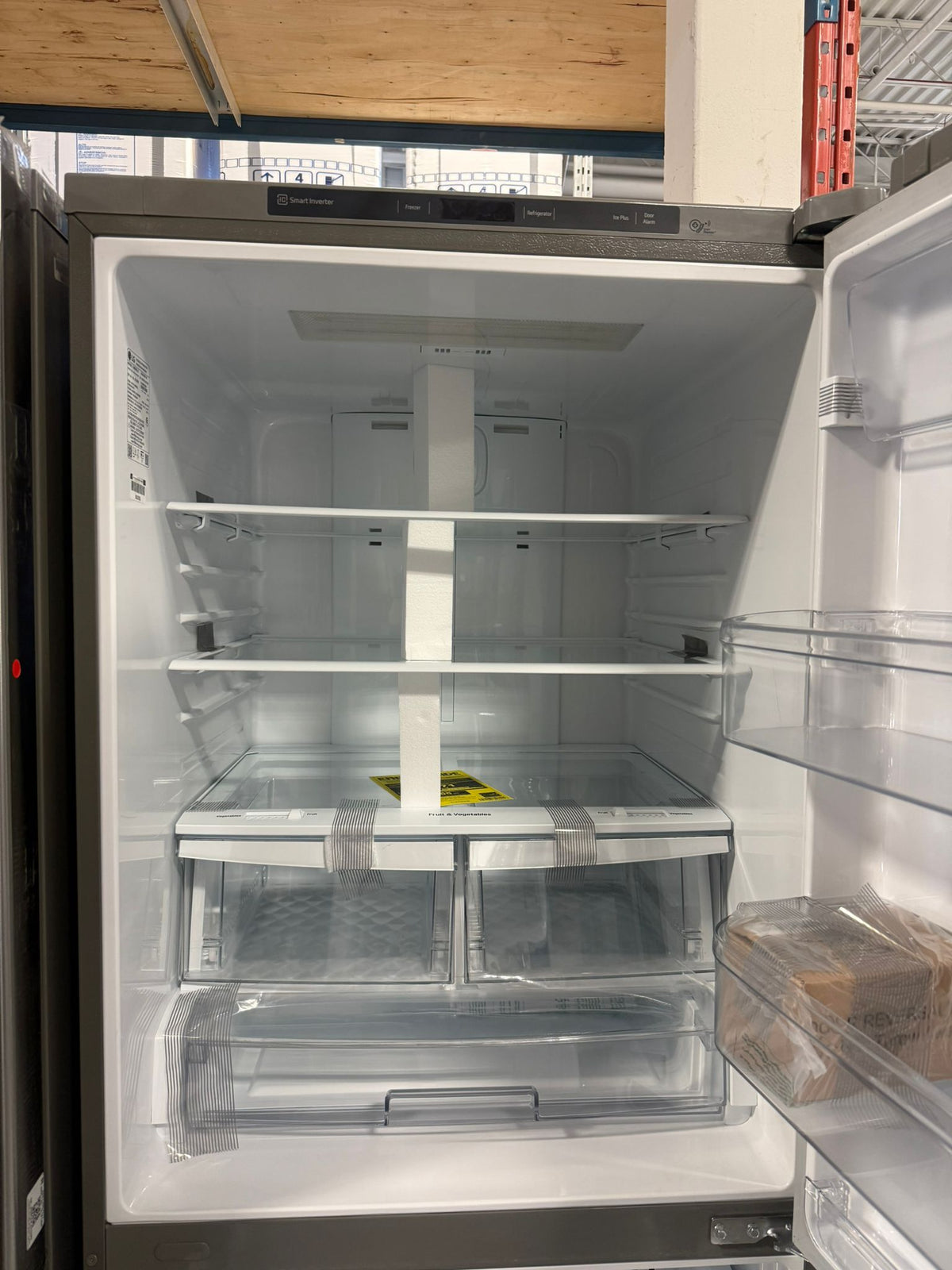 LRDNS2200S - RÉFRIGÉRATEURS - LG - Congélateur inférieur - Acier inoxydable - Boîte Ouverte