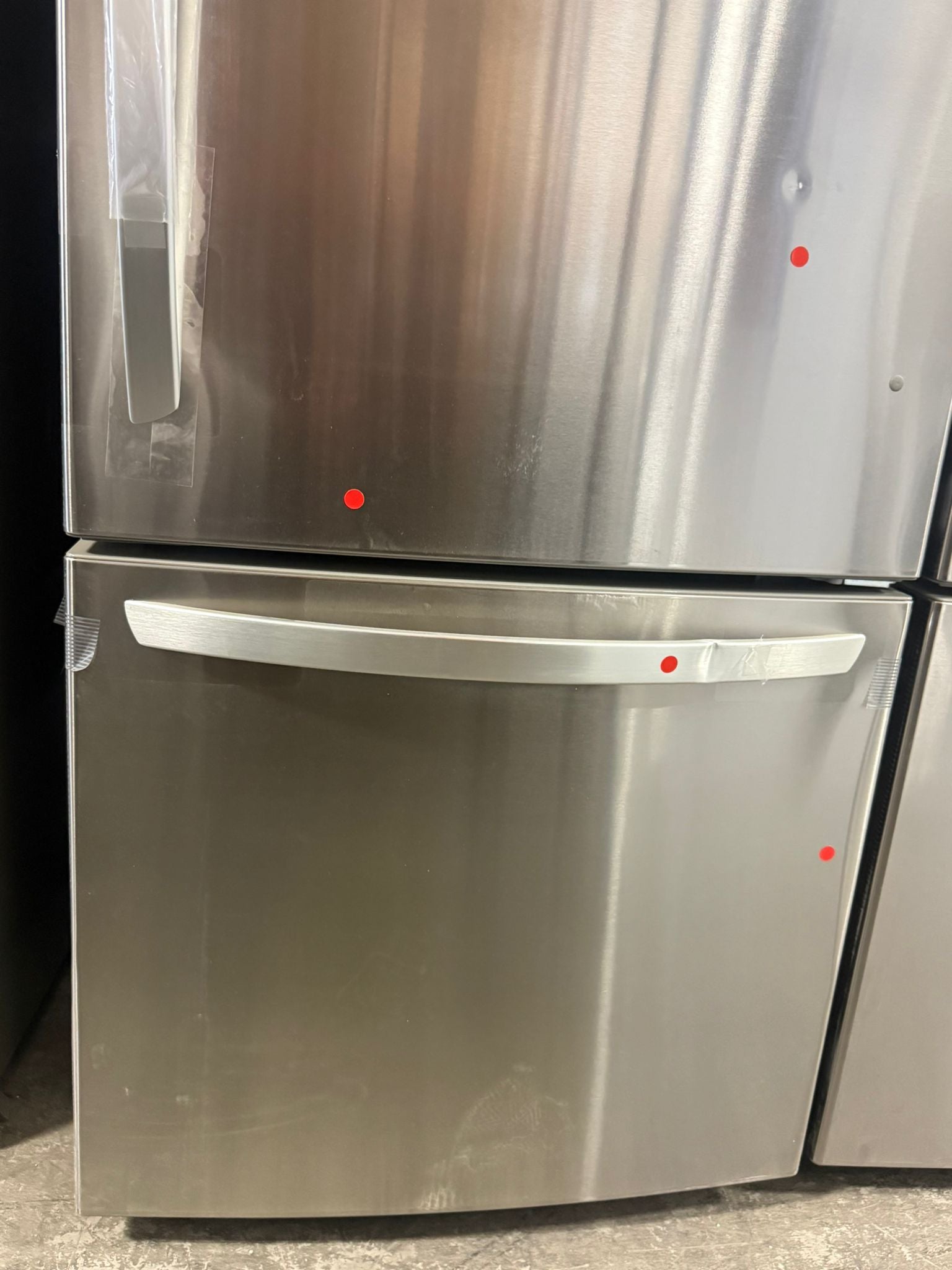 LRDNS2200S - RÉFRIGÉRATEURS - LG - Congélateur inférieur - Acier inoxydable - Boîte Ouverte