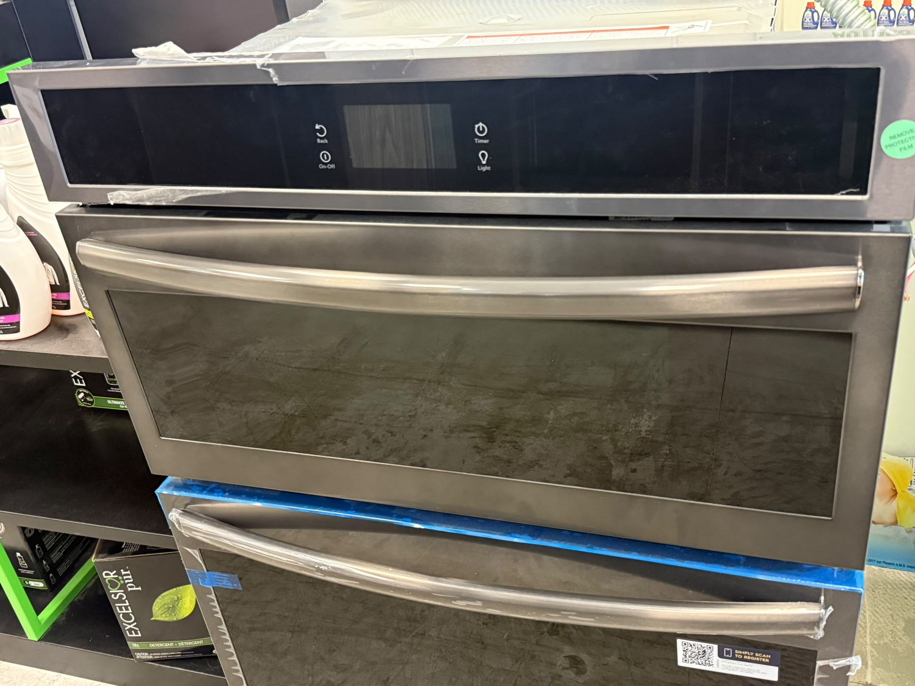 GCWM3067AD - WALL OVENS - Frigidaire Gallery - Combination Oven - Black Stainless - Open Box