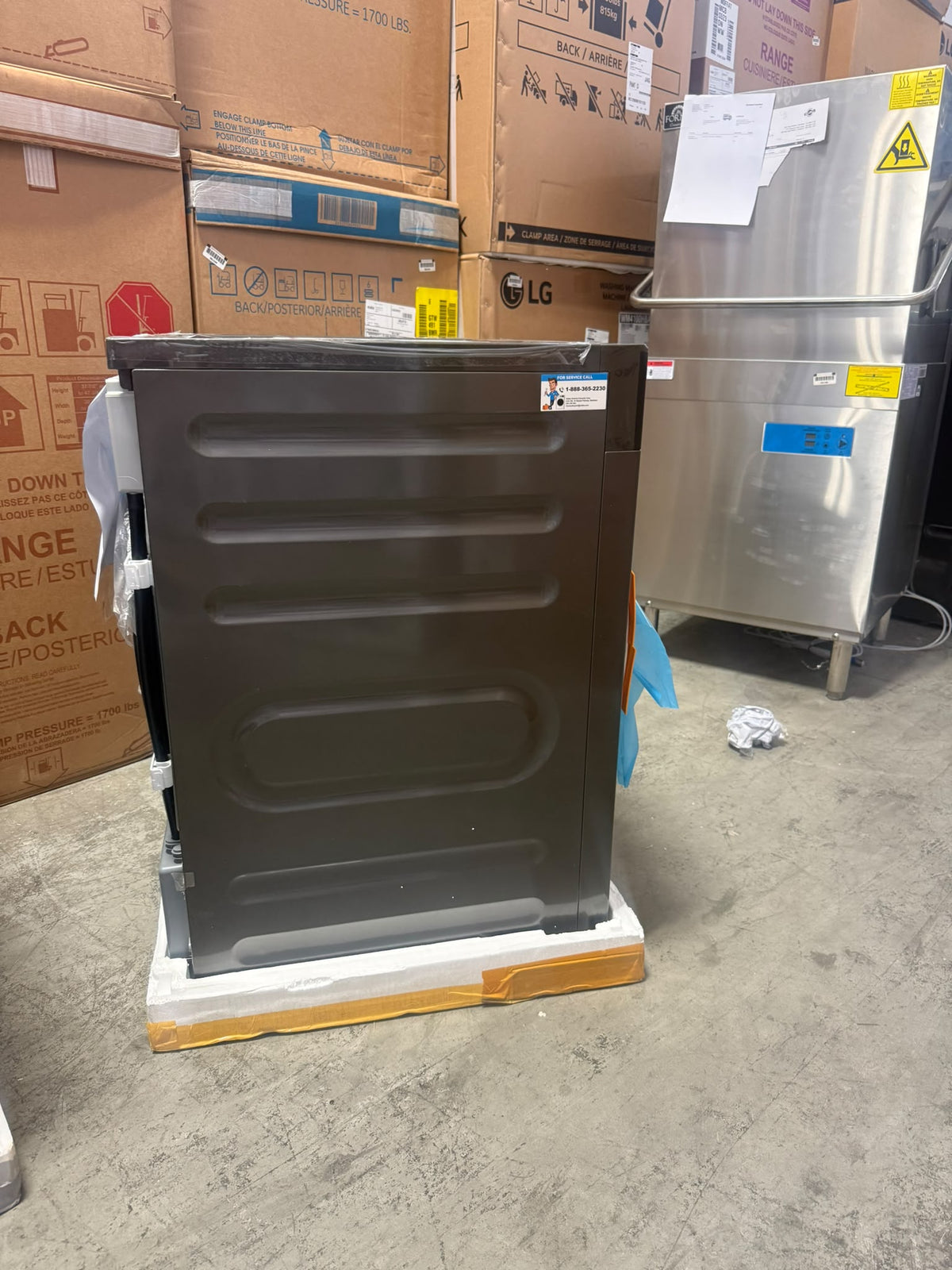 MLHE31S2BBG - DRYERS - Midea - Electric - Graphite Steel - Open Box