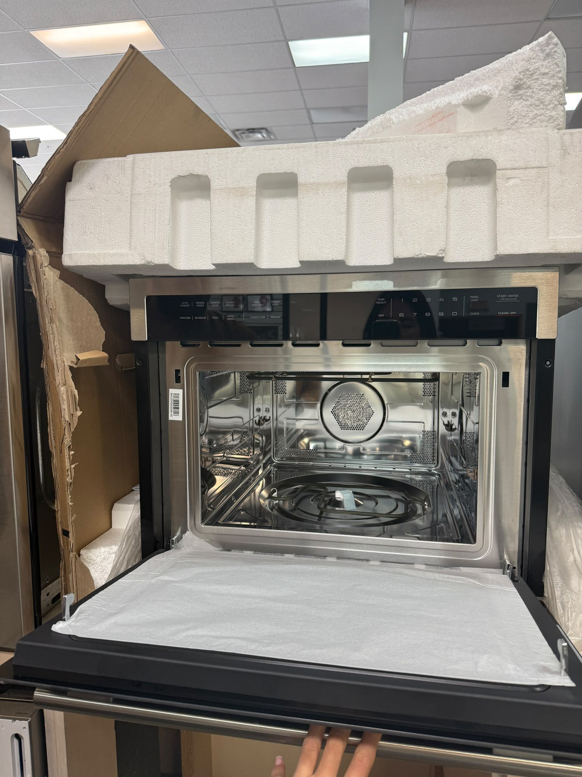 FMWDR3093-24 - MICROWAVES OVENS - FORNO - Built-In - Stainless Steel - Open Box
