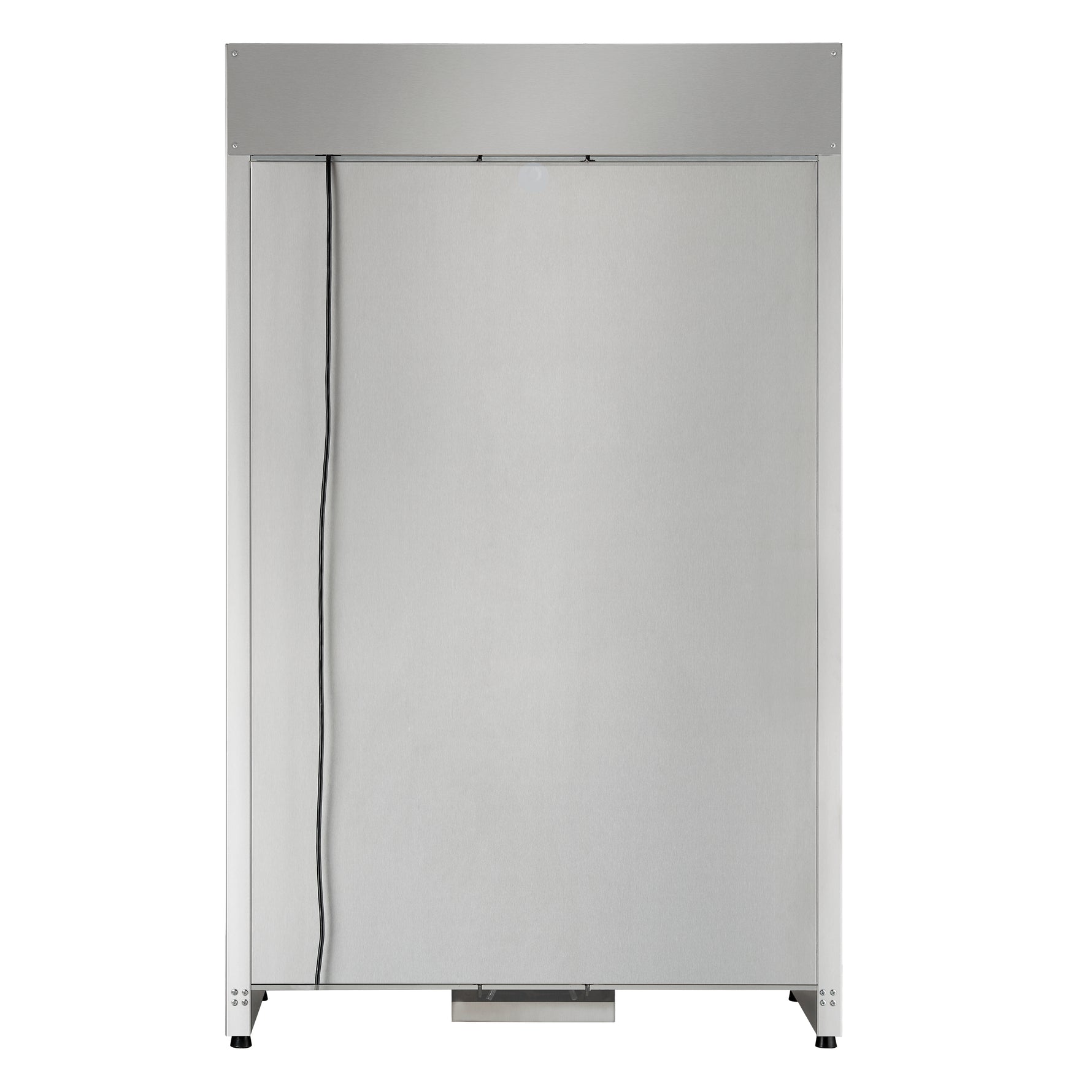 FORNO Abruzzo 48-Inch Dual Zone Wine Cellar, 102 Bottles, 24 cu. ft., Clear Acrylic Holders & Stainless Trim Shelves - BonPrix Électroménagers