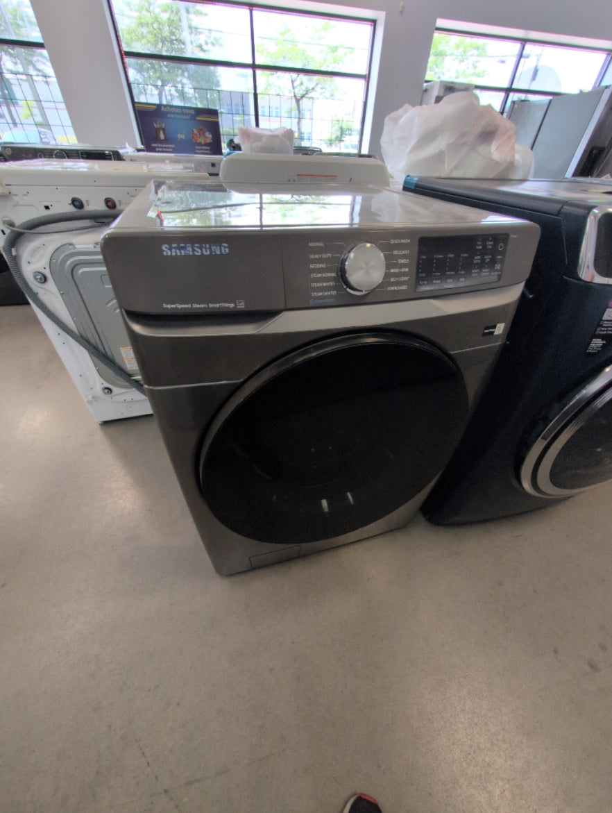 WF45B6300AP - WASHERS - Samsung - Front Loading - Platinum - Open Box