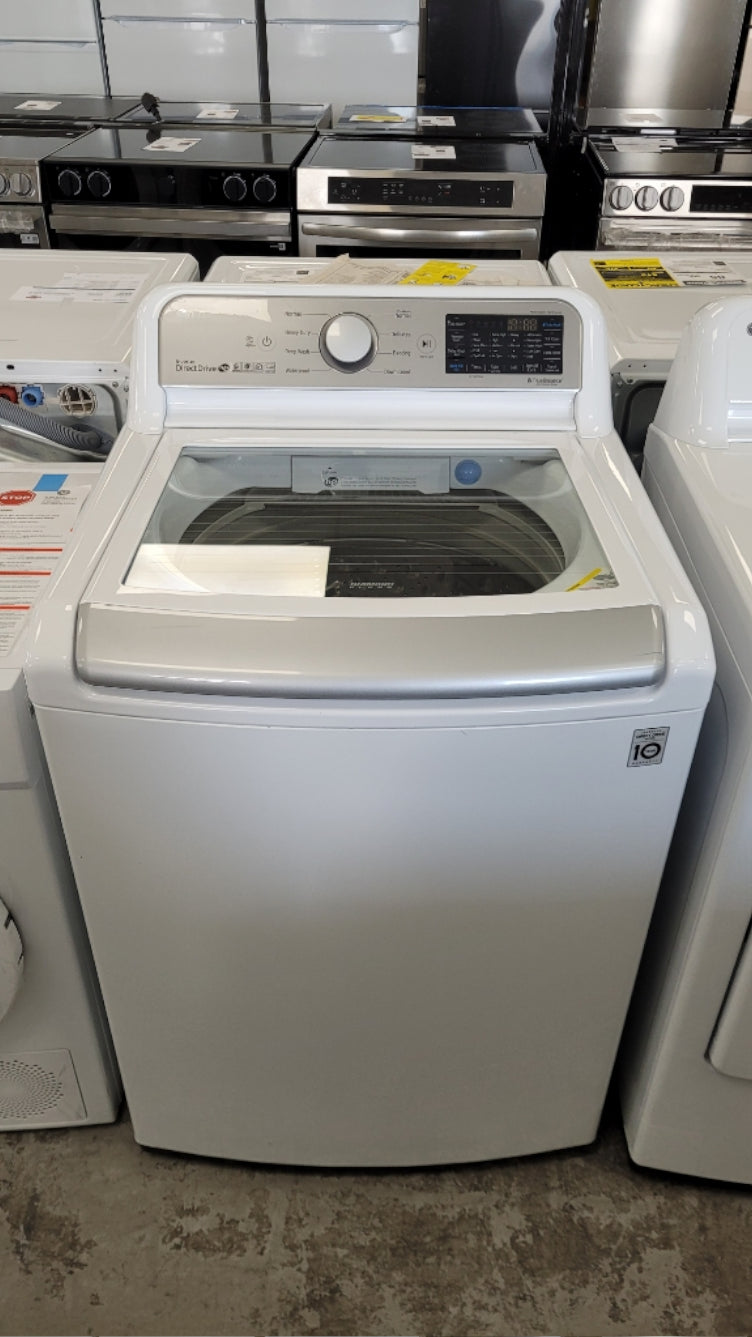 WT7305CW - WASHERS - LG - Top Load - White - Open Box - BonPrix Électroménagers