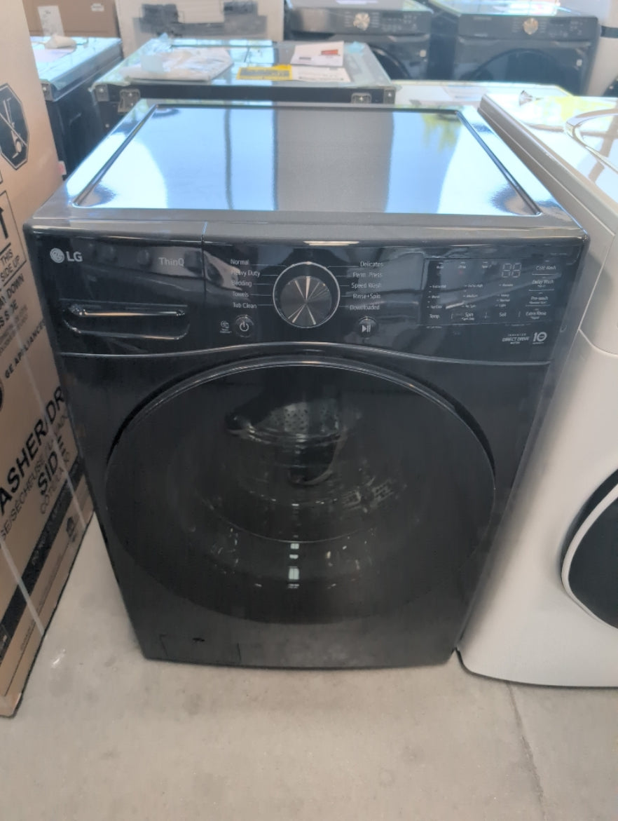 WM3580CX - WASHERS - LG - Front Loading - Black Stainless - Open Box