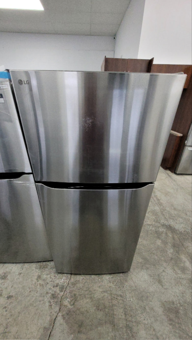 LTCS20020S - REFRIGERATORS - LG - Top Freezer - Stainless Steel - Open Box - BonPrix Électroménagers