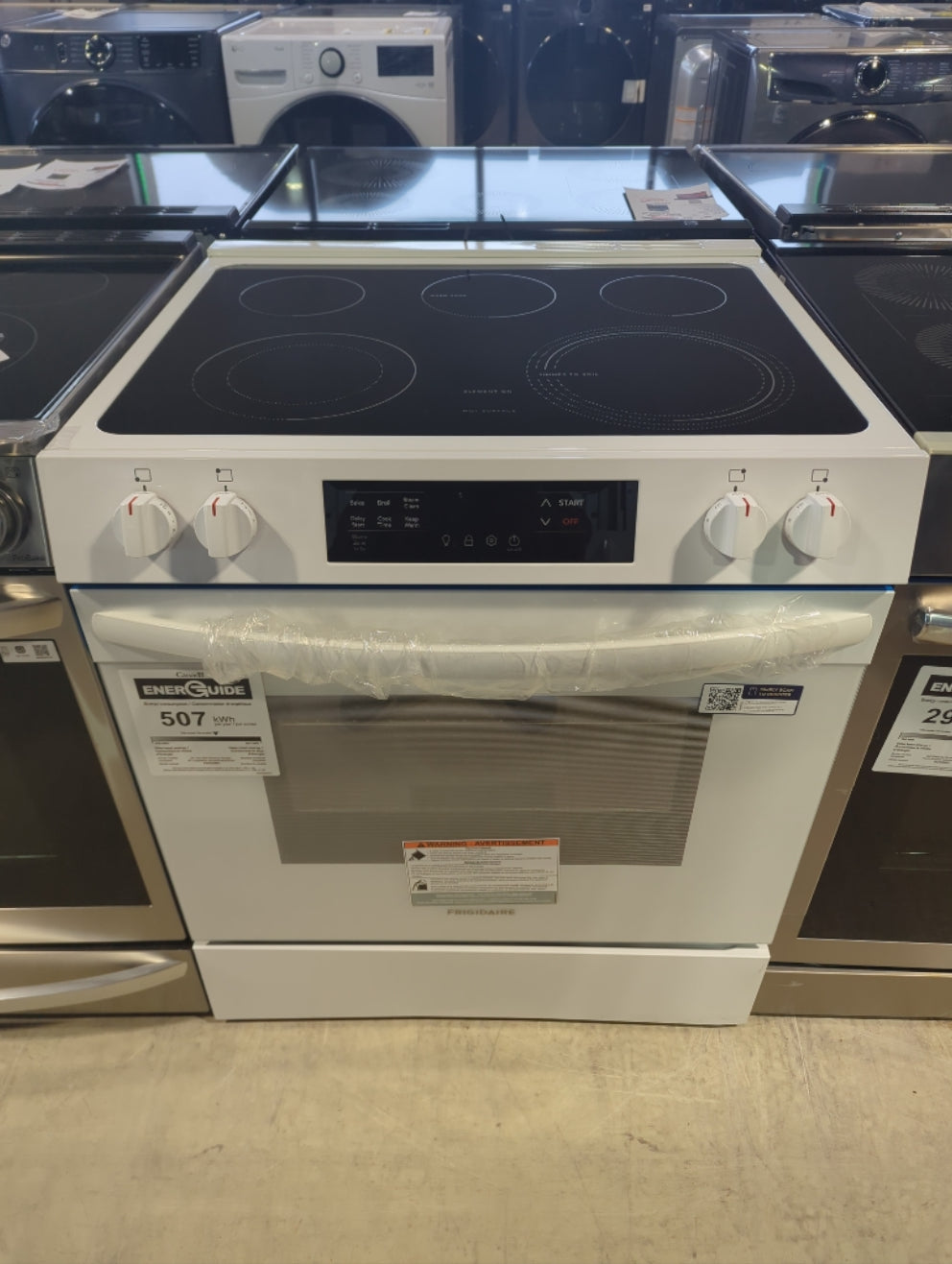 FCFE306CAW - RANGES - Frigidaire - Electric - White - Open Box - BonPrix Électroménagers