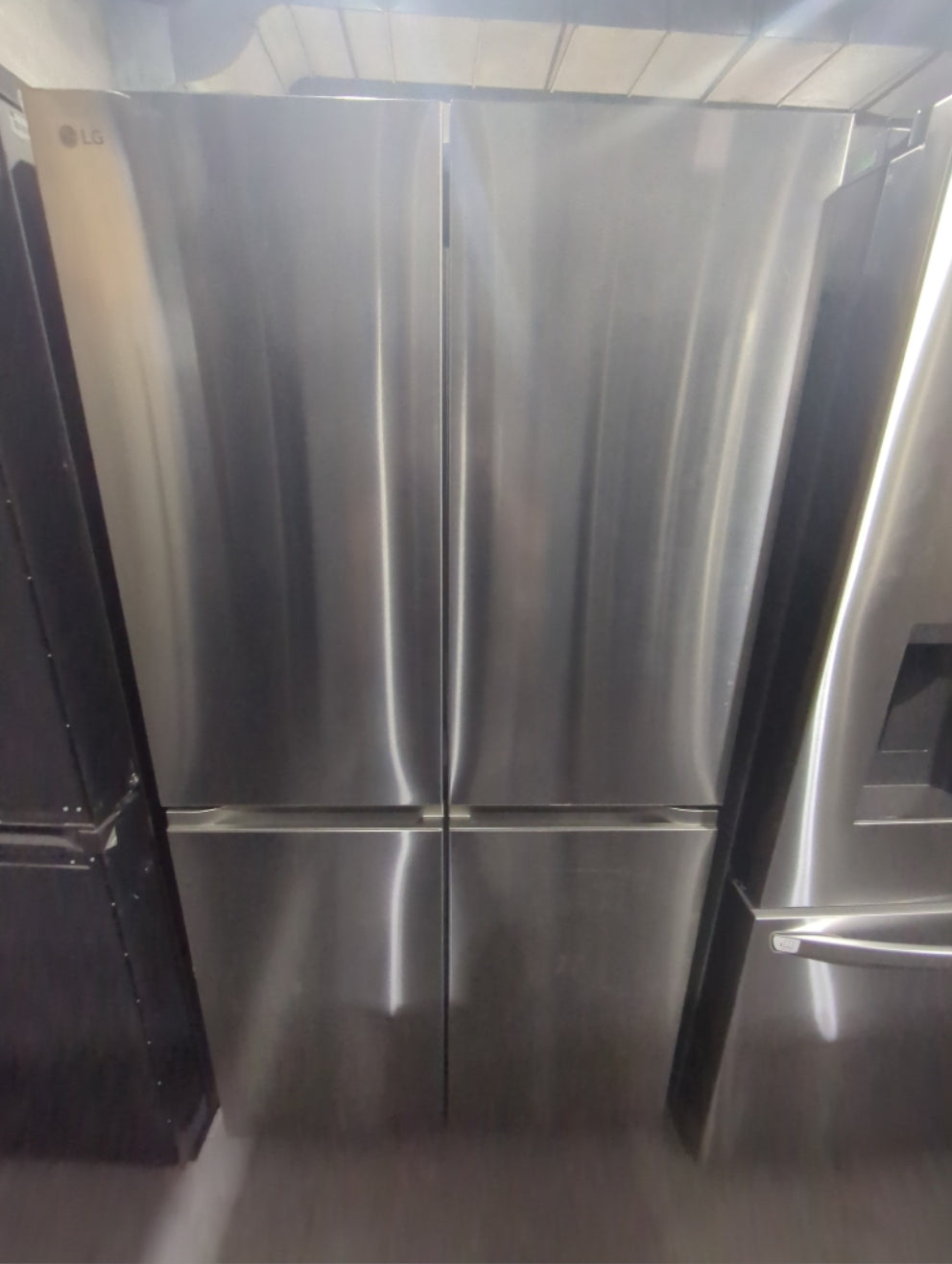 LF24C8200S - REFRIGERATORS - LG - French 4-Door - Stainless Steel - Open Box