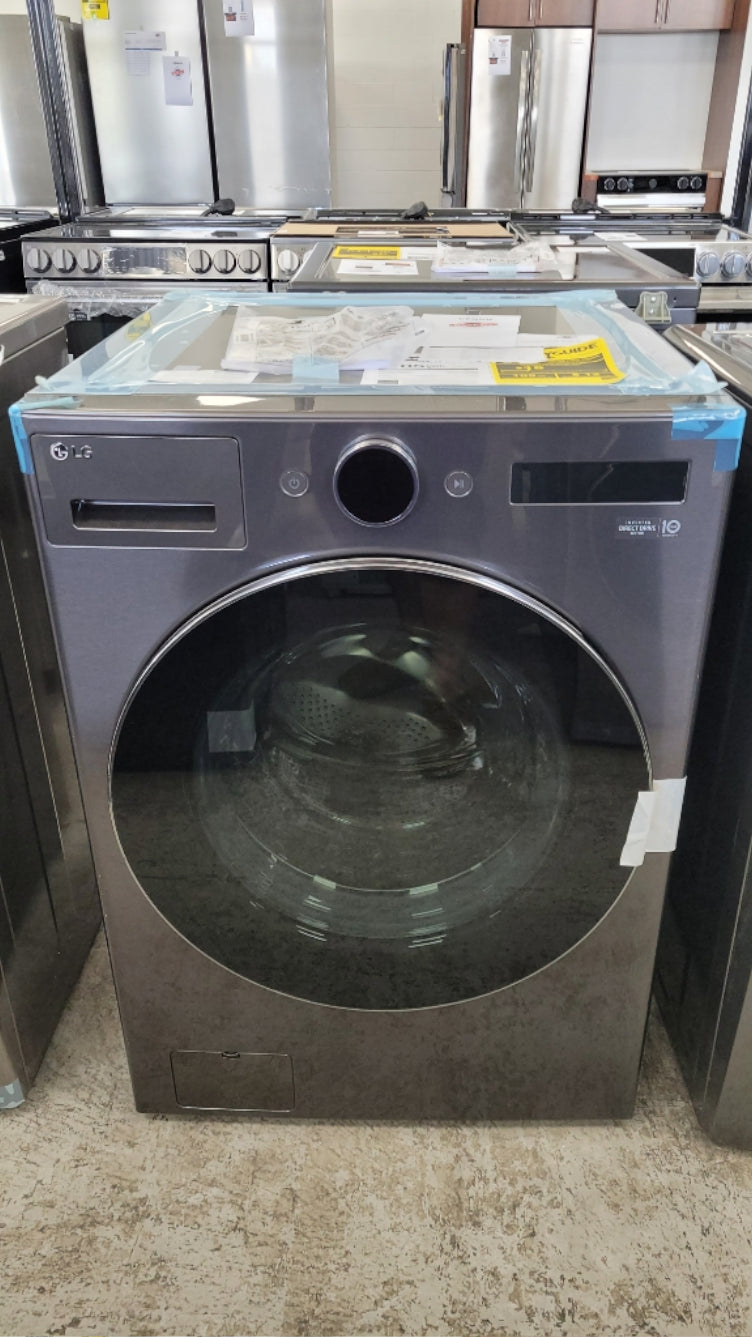 WM6700HBA - LAVEUSES - LG - Chargement frontal - Noir - Boîte Ouverte