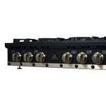 Ambassador 36" Gas Cooktop in Black, 6 Sealed burners, 71,000 BTU Output, 1 Antique Brass Dual-Ring Burner, Continuous Cast Iron Grates - BonPrix Électroménagers