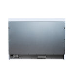 Ambassador 48" Dual Fuel Range in White, 8 Sealed Burners, 94 000 BTU Cooktop Output, 6.7 Cu.Ft. Double Oven, Telescopic Racks - BonPrix Électroménagers