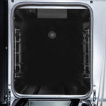 Ambassador 48" Gas Range in Black, 8 Sealed Burnes, 94 000 BTU Cooktop Output, 6.7 Cu.Ft. Double Oven, Telescopic Racks - BonPrix Électroménagers