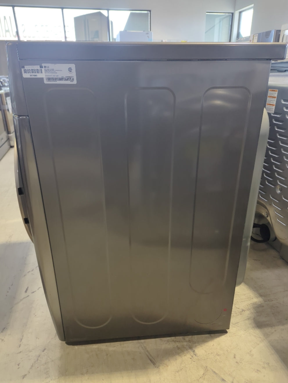 DLEX3850V - DRYERS - LG - Electric - Grey - Open Box - BonPrix Électroménagers