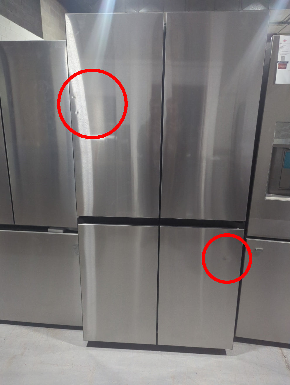RF29DB9600QLAA - REFRIGERATORS - Samsung - French 4-Door - Stainless Steel - Open Box - BonPrix Électroménagers