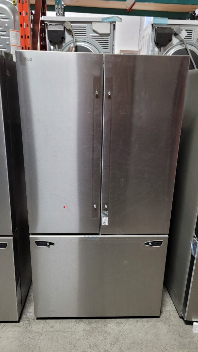 LRFLC2706S - REFRIGERATORS - LG - French 3-Door - Stainless Steel - Open Box - BonPrix Électroménagers
