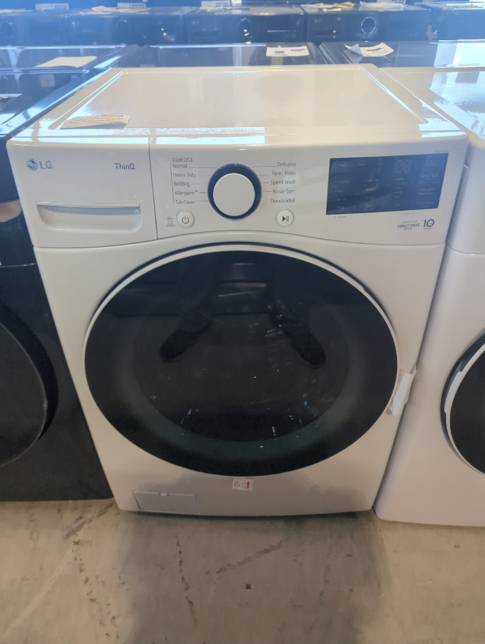 WM3600HWA - WASHERS - LG - Front Load - White - Open Box - BonPrix Électroménagers