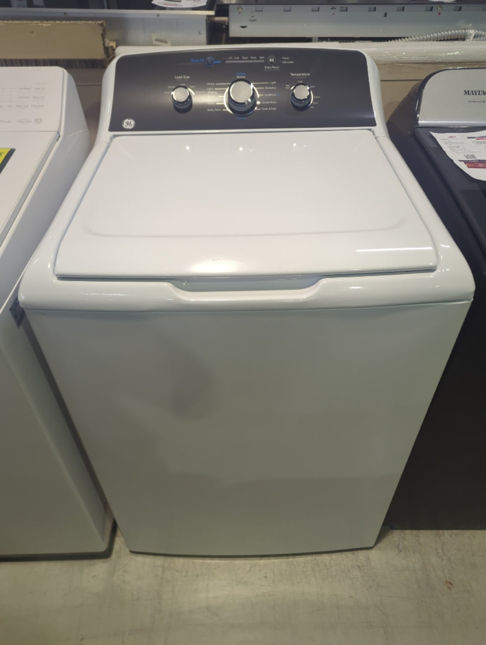 GTW334BMRWS - WASHERS - GE - Top Loading - White - Open Box - BonPrix Électroménagers