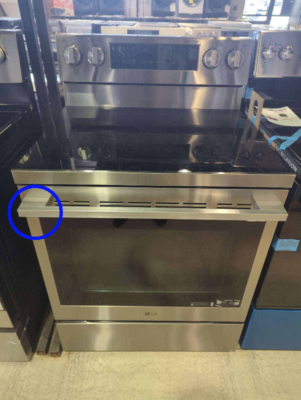 LREN6325XE - RANGES - LG - Electric - Stainless Steel - Open Box - BonPrix Électroménagers