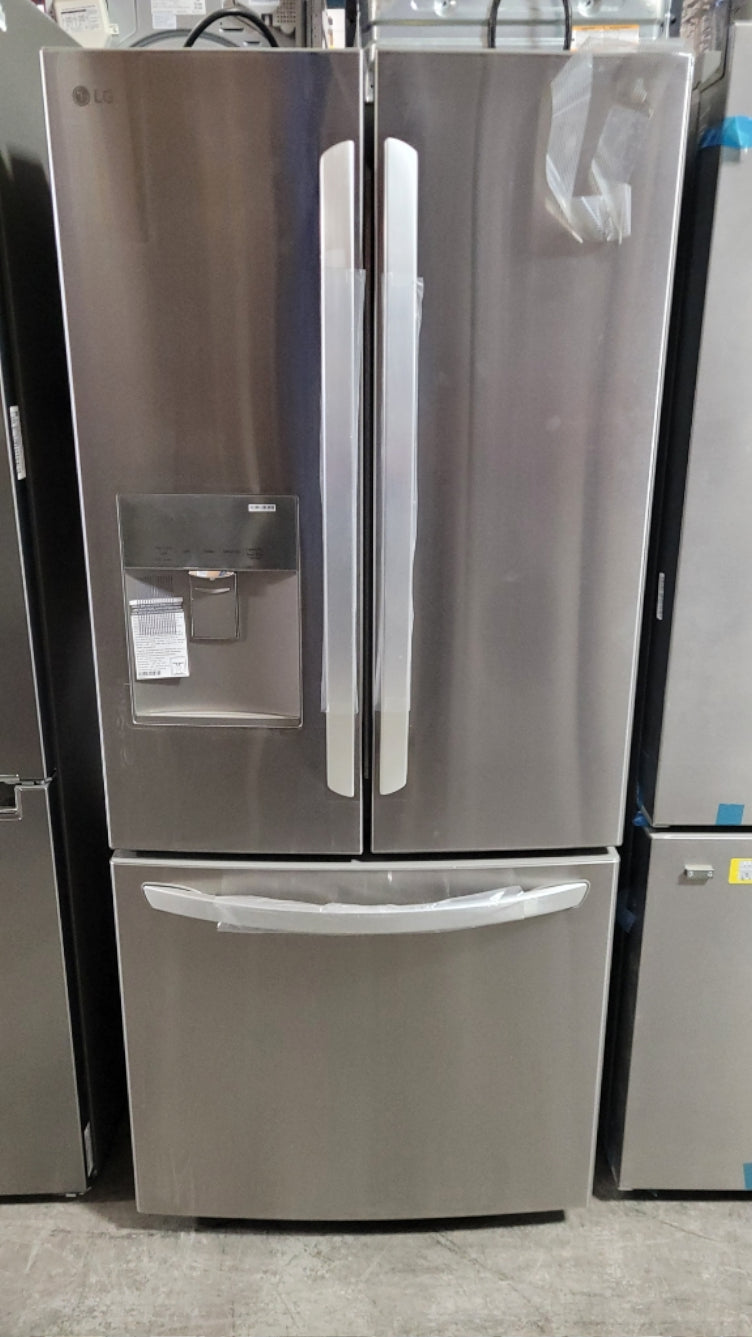 LRFWS2200S - REFRIGERATORS - LG - French 3-Door - Stainless Steel - Open Box - BonPrix Électroménagers